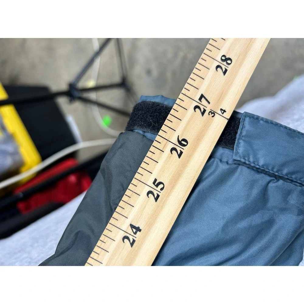 Viking Windigo Packable Rain Jacket‎ Mens Large Blue Black Hooded Windbreaker L